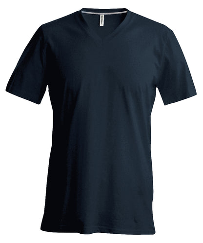 Kariban Men's short-sleeved V-neck T-shirt