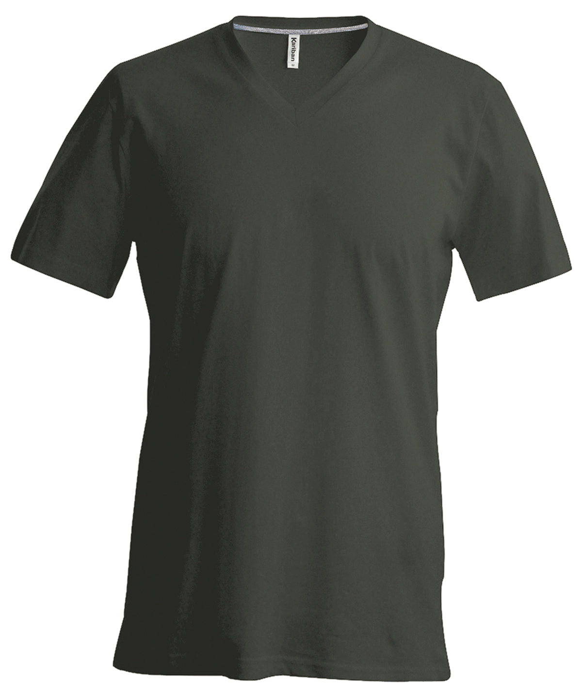 Kariban Men's short-sleeved V-neck T-shirt