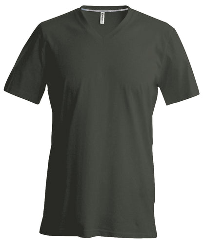 Kariban Men's short-sleeved V-neck T-shirt