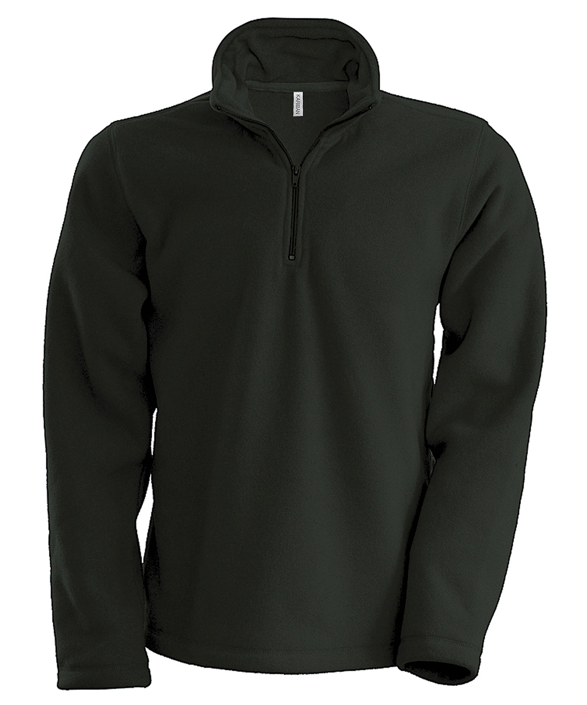 Kariban Enzo zip neck microfleece jacket