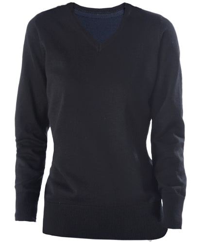 Kariban Ladies' V-neck jumper