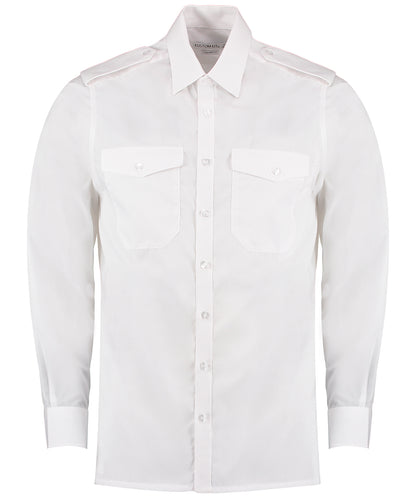 Kustom Kit Pilot shirt long sleeved