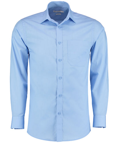 Kustom Kit Poplin shirt long-sleeved (tailored fit)
