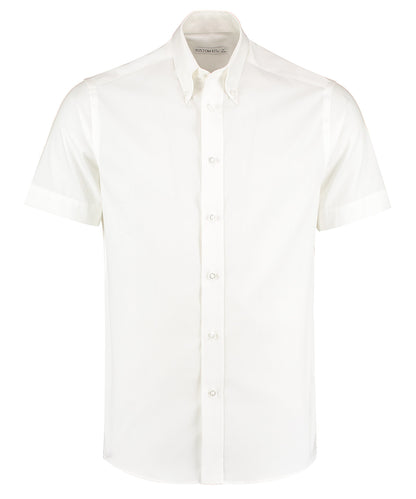 Kustom Kit Premium Oxford shirt short-sleeved (tailored fit)