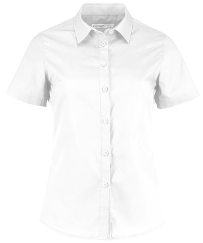 Kustom Kit Women's poplin shirt short sleeve