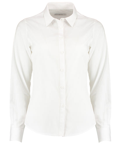 Kustom Kit Women's poplin shirt long sleeve