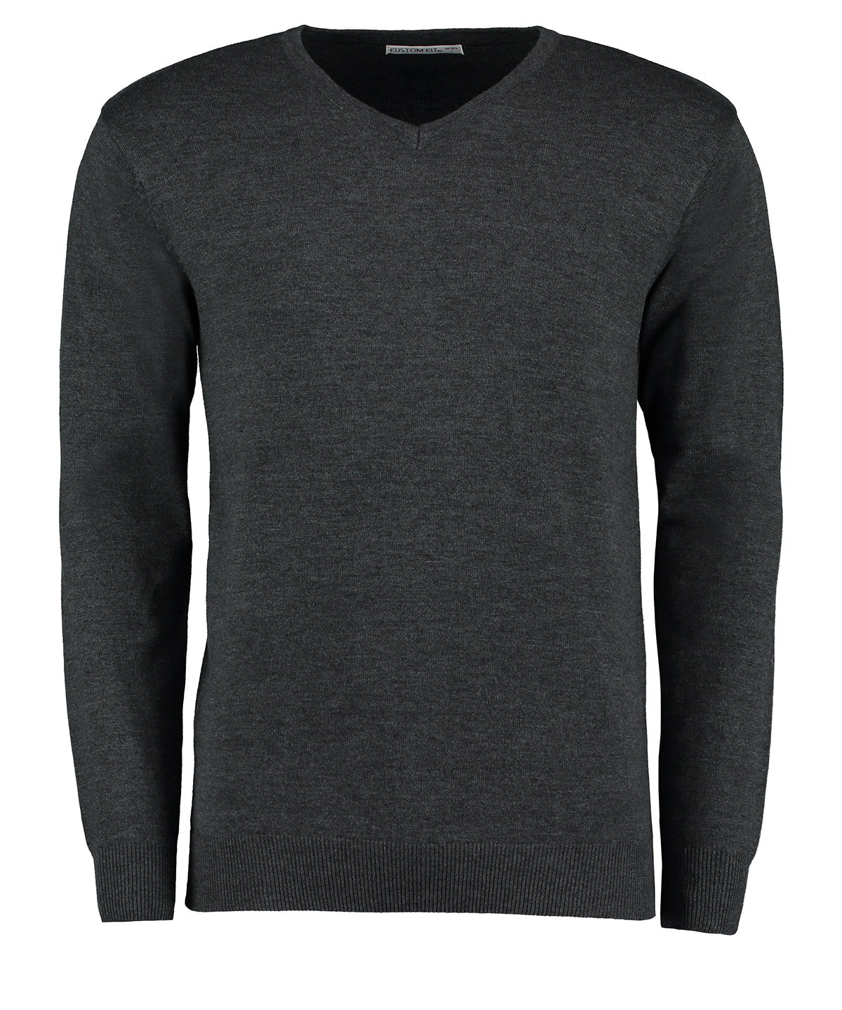 Kustom Kit Arundel v-neck sweater long sleeve (classic fit)