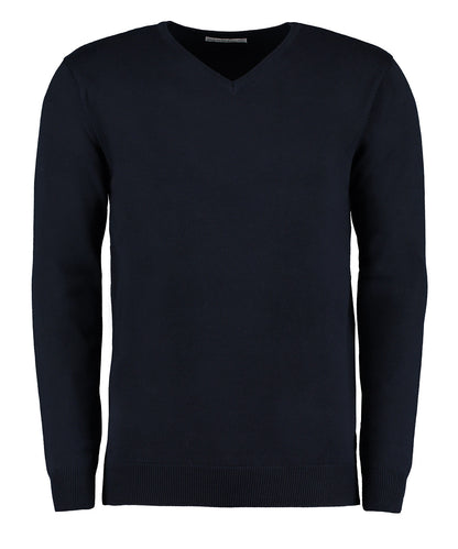Kustom Kit Arundel v-neck sweater long sleeve (classic fit)