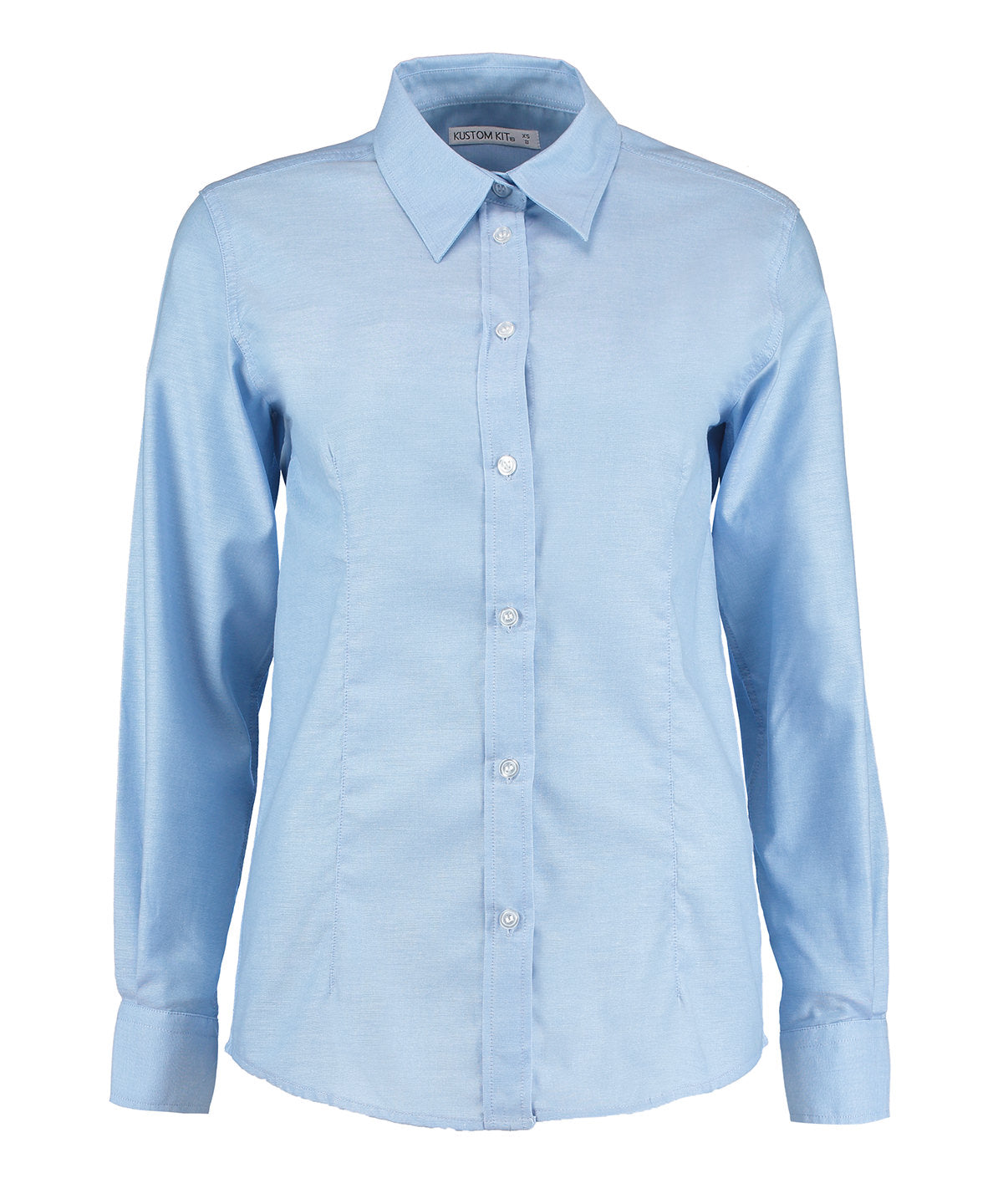 Kustom Kit Women's workplace Oxford blouse long-sleeved (tailored fit)