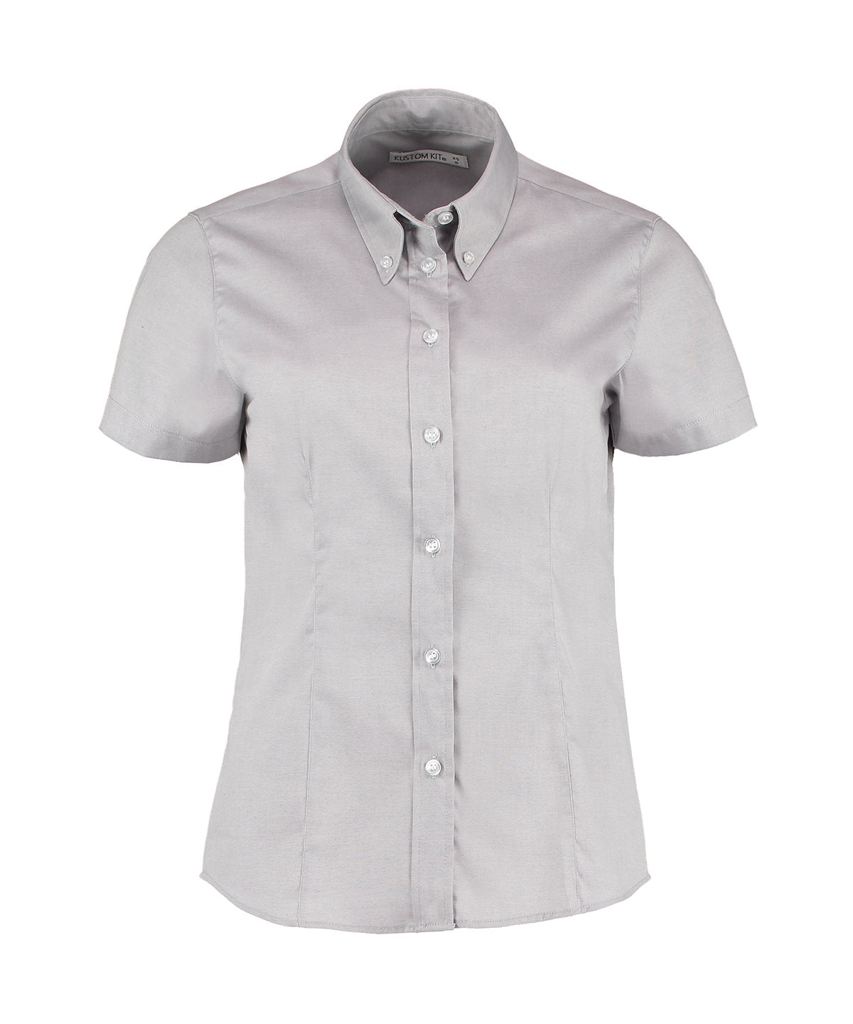 Kustom Kit Women's corporate Oxford blouse short-sleeved (tailored fit)