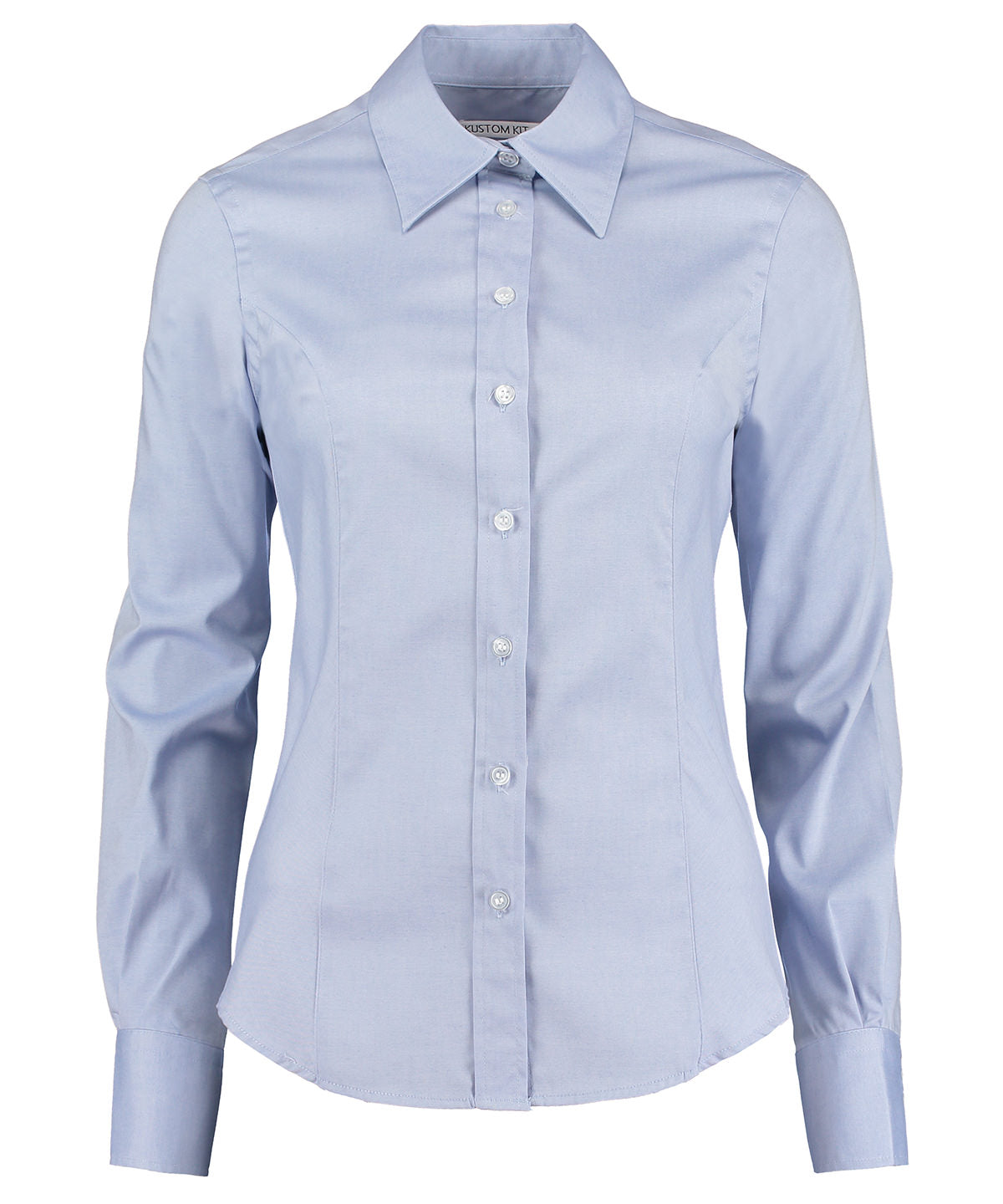Kustom Kit Women's corporate Oxford blouse long-sleeved (tailored fit)