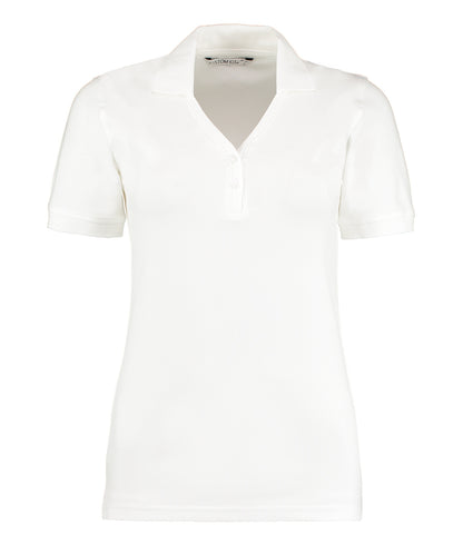 Kustom Kit Sophia v-neck polo (regular fit)