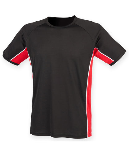 Finden & Hales Performance panel t-shirt