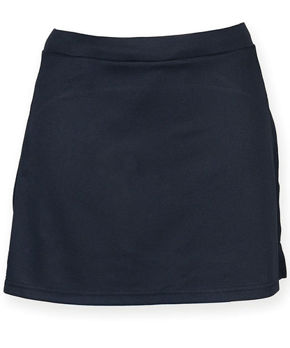 Finden & Hales Women's skort with wicking finish