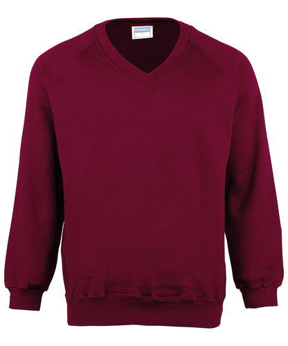 Maddins Kids Coloursure™ v-neck sweatshirt