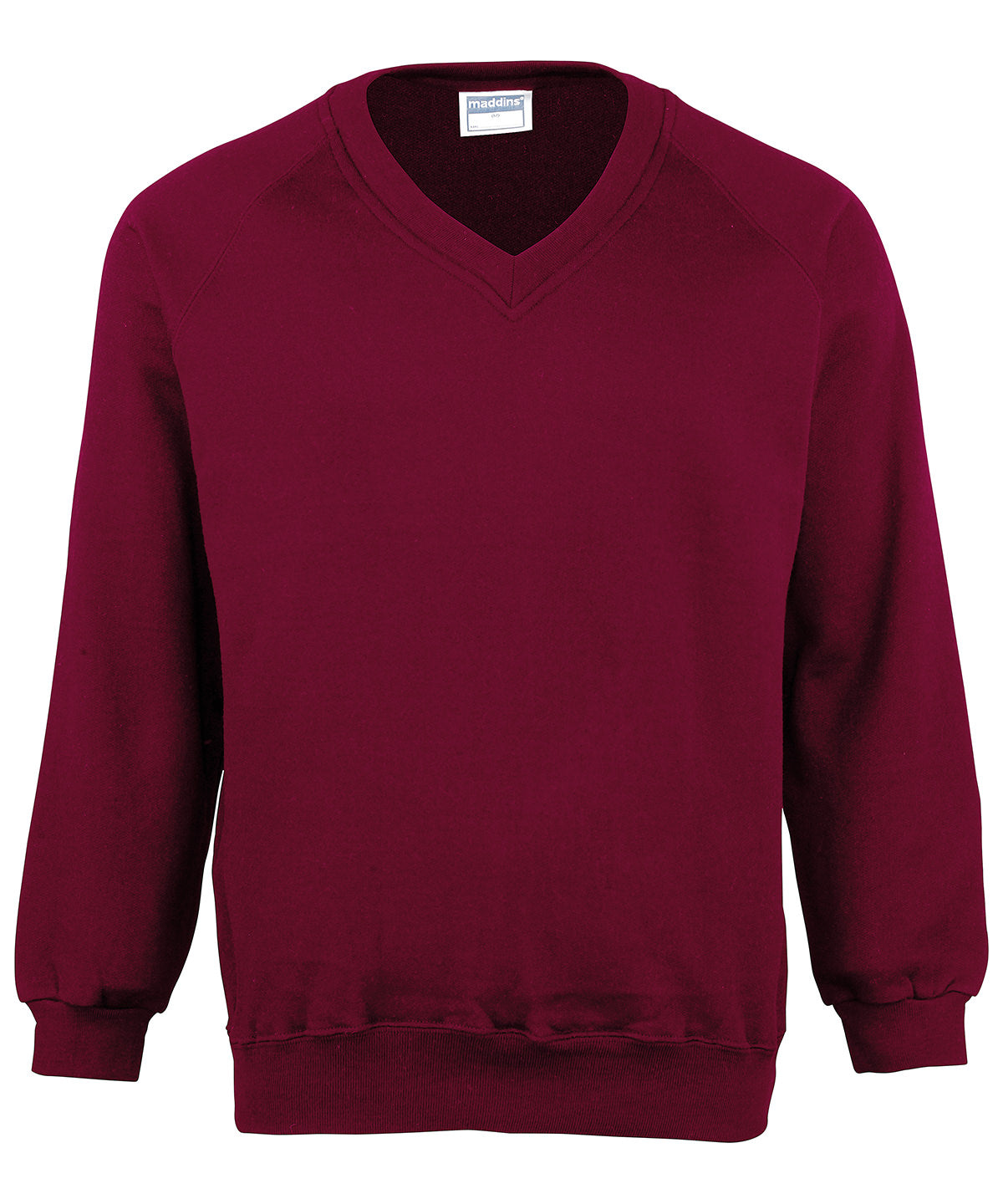 Maddins Kids Coloursure™ v-neck sweatshirt