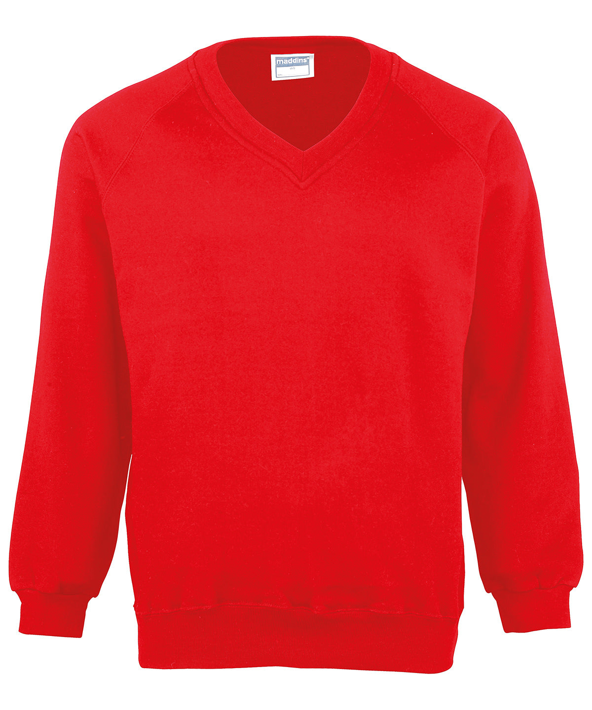 Maddins Kids Coloursure™ v-neck sweatshirt