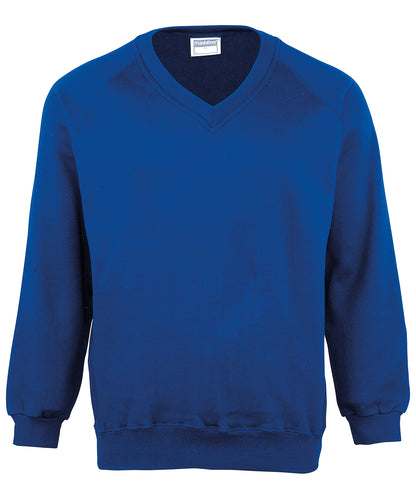 Maddins Kids Coloursure™ v-neck sweatshirt