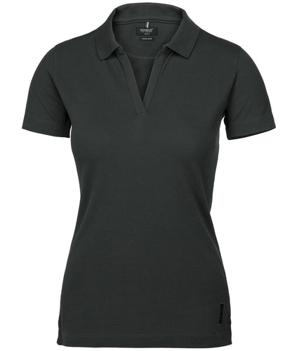 Nimbus Women’s Harvard v-neck – stretch deluxe polo
