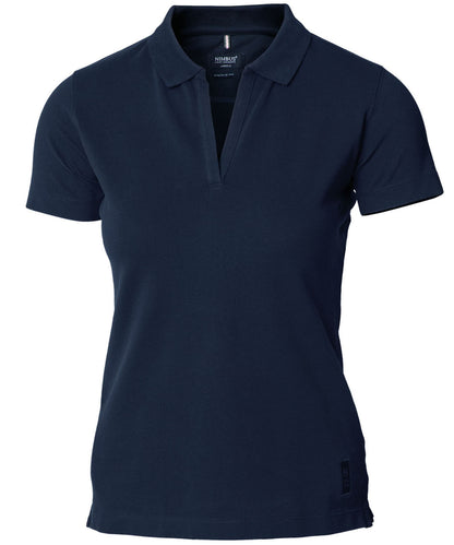Nimbus Women’s Harvard v-neck – stretch deluxe polo