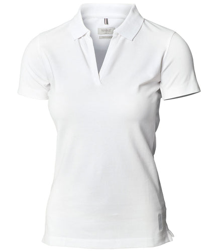 Nimbus Women’s Harvard v-neck – stretch deluxe polo