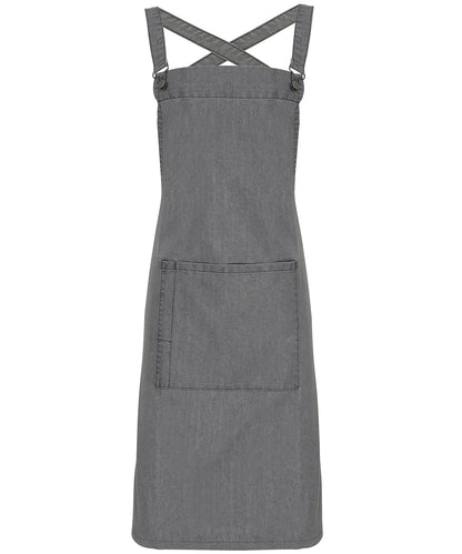 Premier Cross back 'barista' bib apron