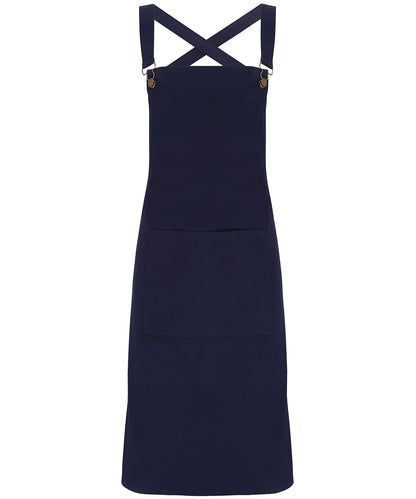 Premier Cross back 'barista' bib apron