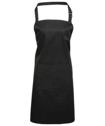 Premier Colours bib apron with pocket