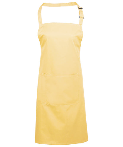 Premier Colours bib apron with pocket