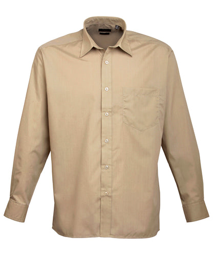 Premier Long sleeve poplin shirt