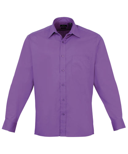 Premier Long sleeve poplin shirt