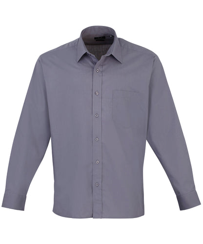 Premier Long sleeve poplin shirt