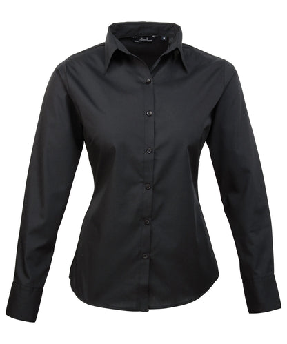 Premier Women's poplin long sleeve blouse