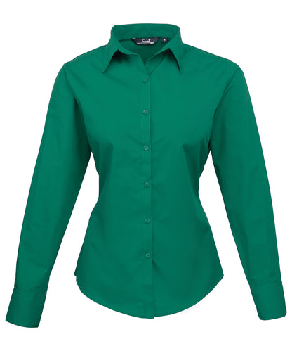 Premier Women's poplin long sleeve blouse