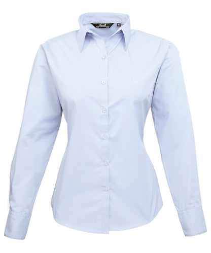 Premier Women's poplin long sleeve blouse