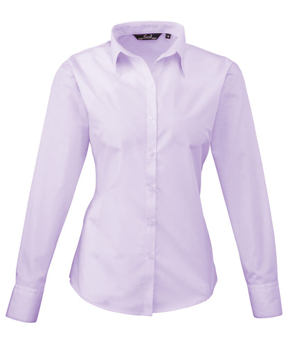 Premier Women's poplin long sleeve blouse