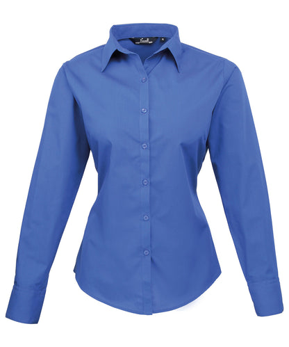 Premier Women's poplin long sleeve blouse