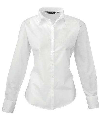 Premier Women's poplin long sleeve blouse