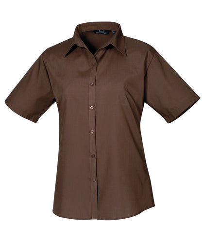 Premier Women's short sleeve poplin blouse