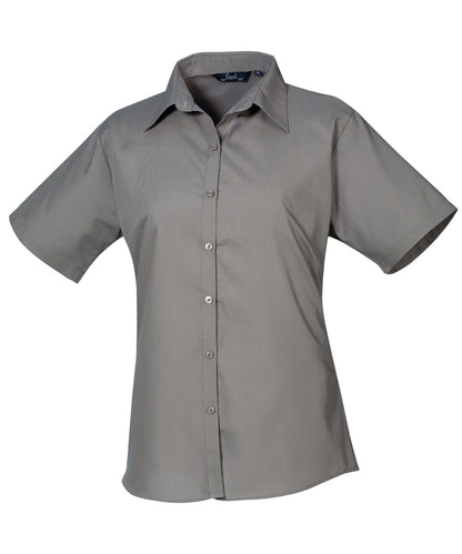 Premier Women's short sleeve poplin blouse