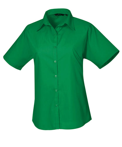 Premier Women's short sleeve poplin blouse
