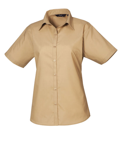 Premier Women's short sleeve poplin blouse