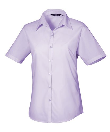 Premier Women's short sleeve poplin blouse