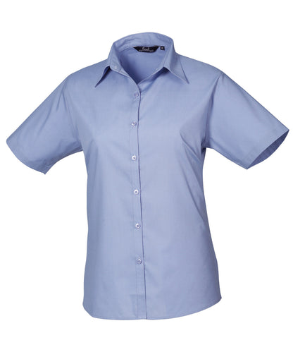 Premier Women's short sleeve poplin blouse