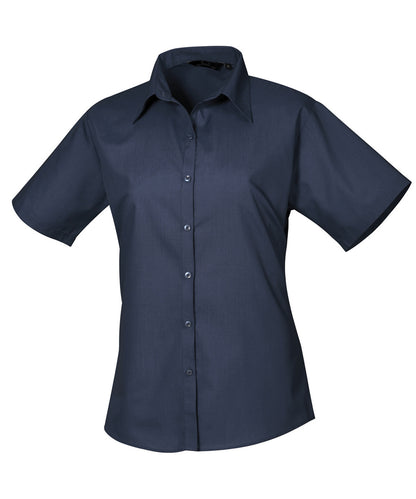 Premier Women's short sleeve poplin blouse