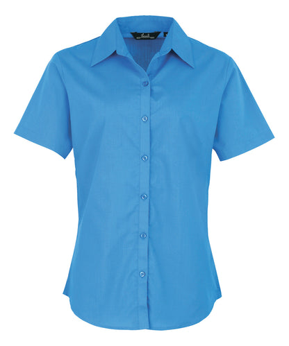 Premier Women's short sleeve poplin blouse