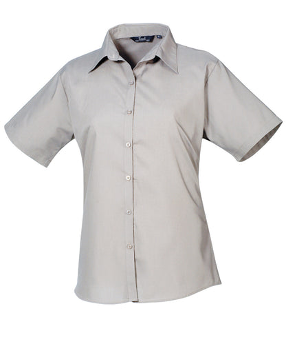 Premier Women's short sleeve poplin blouse