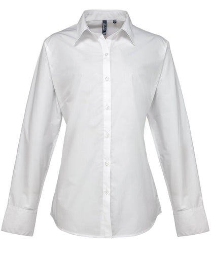 Premier Women's supreme poplin long sleeve shirt