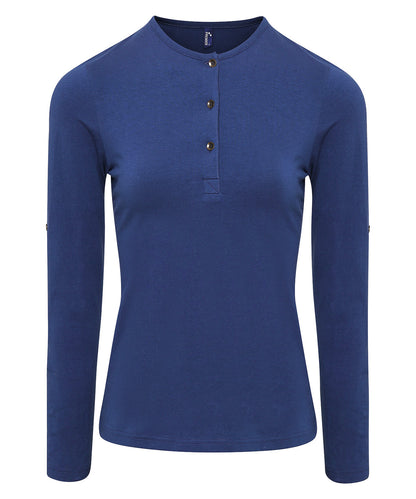 Premier Women's Long John roll-sleeve tee