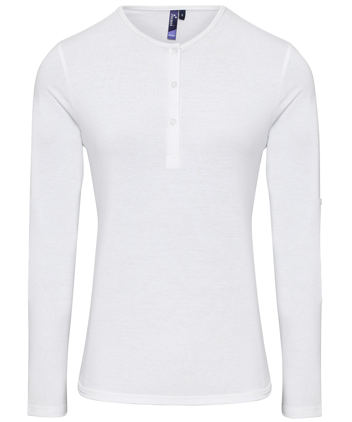 Premier Women's Long John roll-sleeve tee